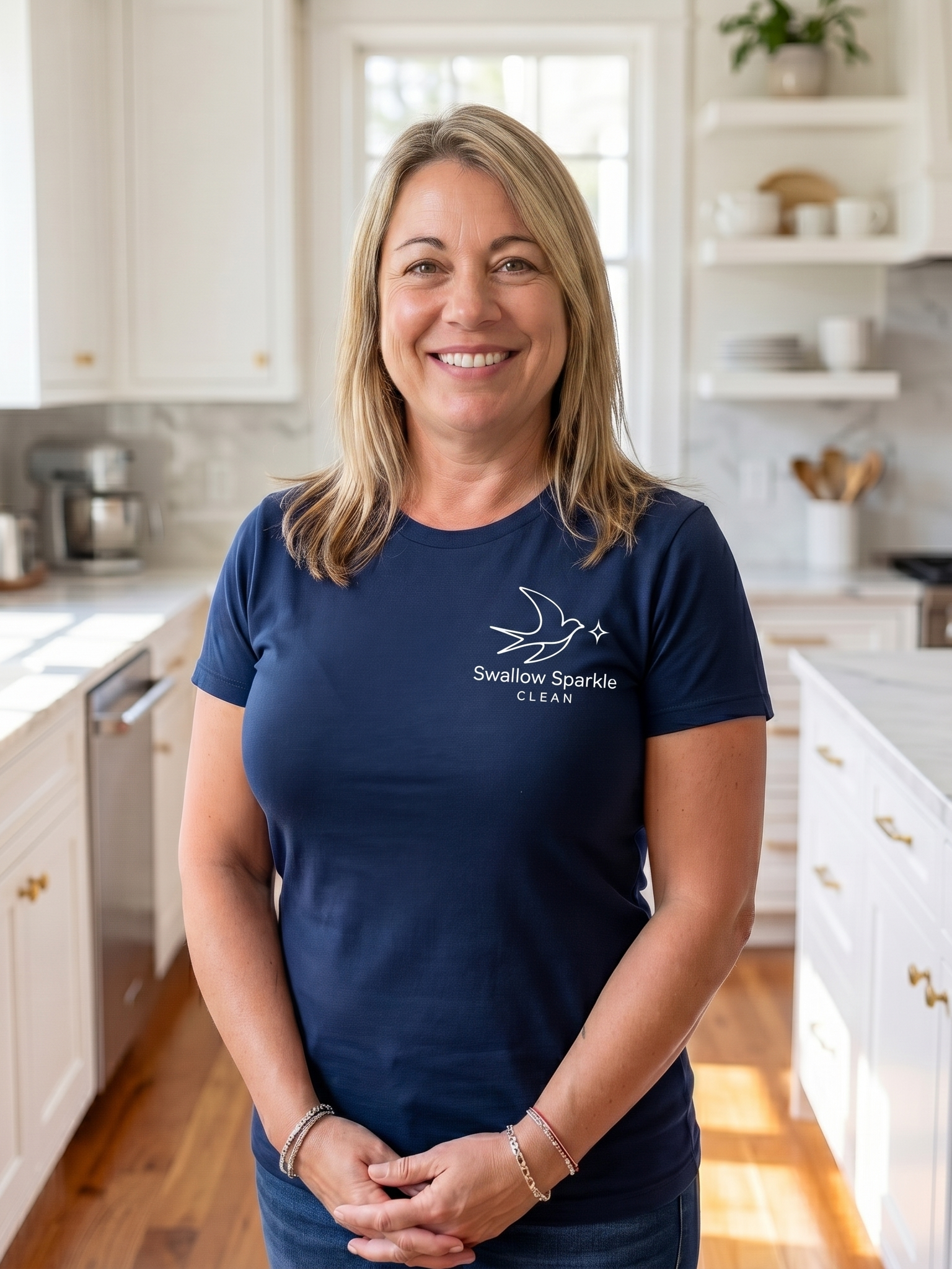 Susana Mesa, founder of Swallow Sparkle Clean